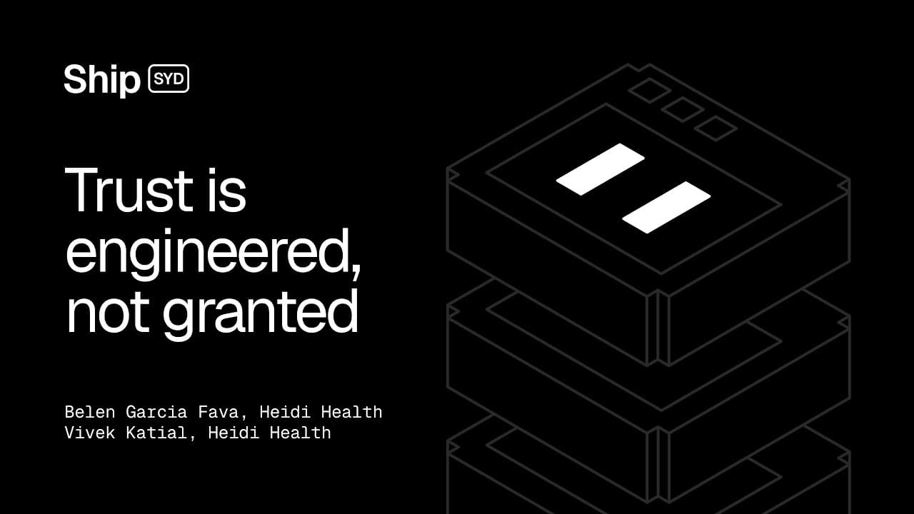 Trust is engineered, not granted
