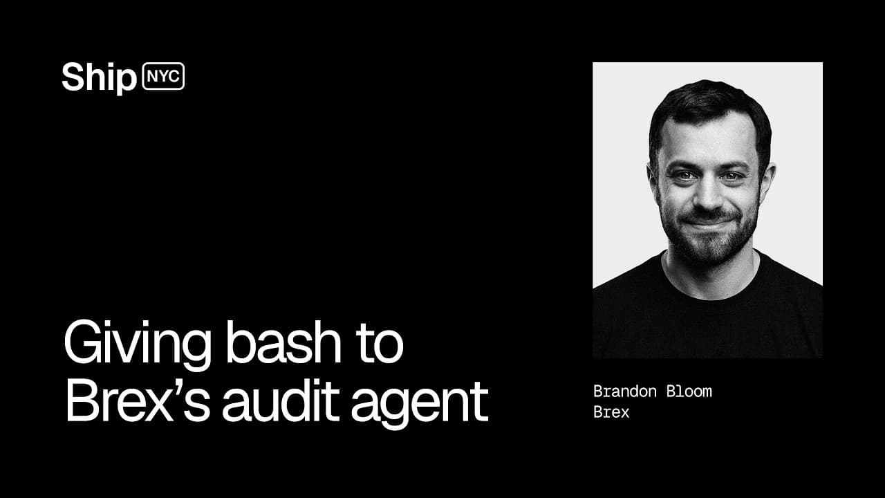 Giving bash to Brex's audit agent
