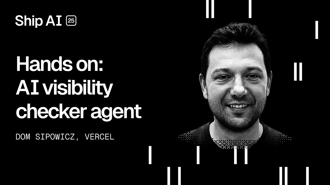 Hands on: AI Visibility Checker Agent