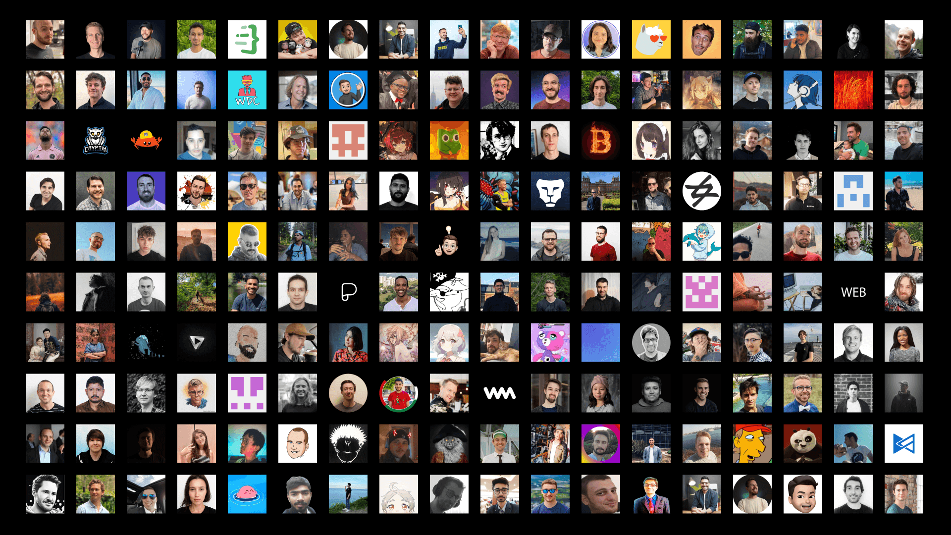 Next.js isn't possible without our community—thank you.