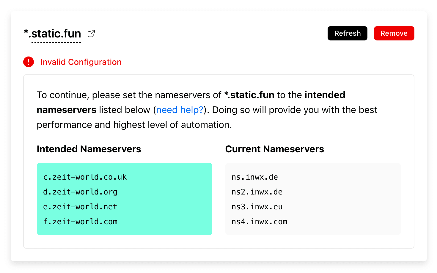 If you purchased your domain via Vercel, you won't need to verify it.