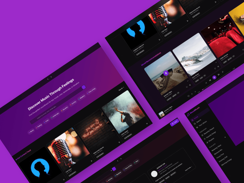 AI Music Discovery Platform Project image
