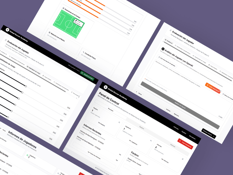 Soccer Academy Performance Reports Project image