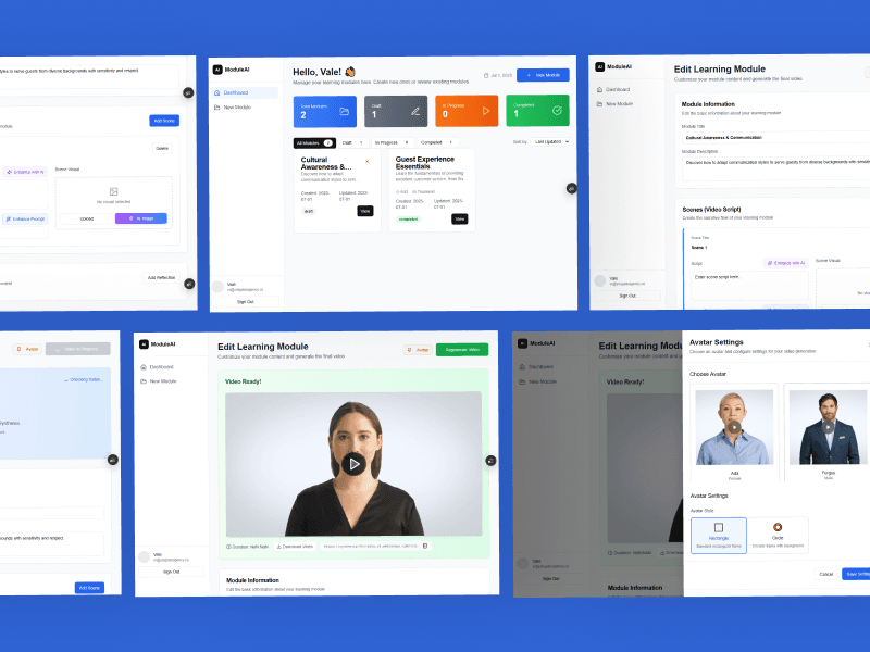AI Learning Module Creator Project image