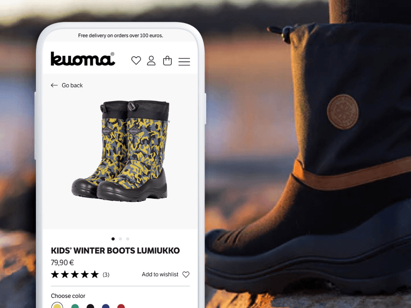 Vercel + IONA - Case study 3 Kuoma - Project Image