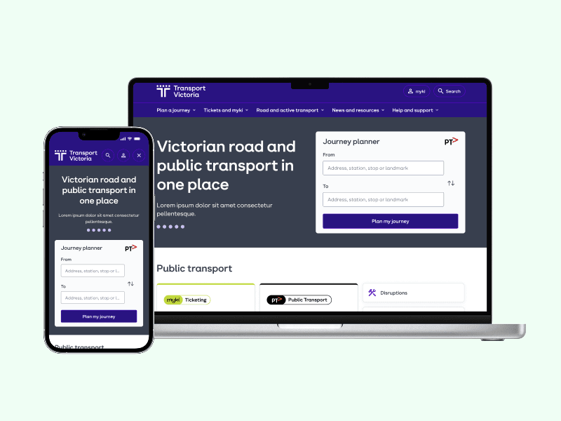 Transport Victoria’s new DXP ecosystem