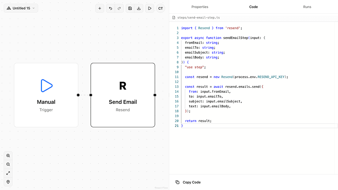 Workflow Builder: Build your own workflow automation platform - Vercel