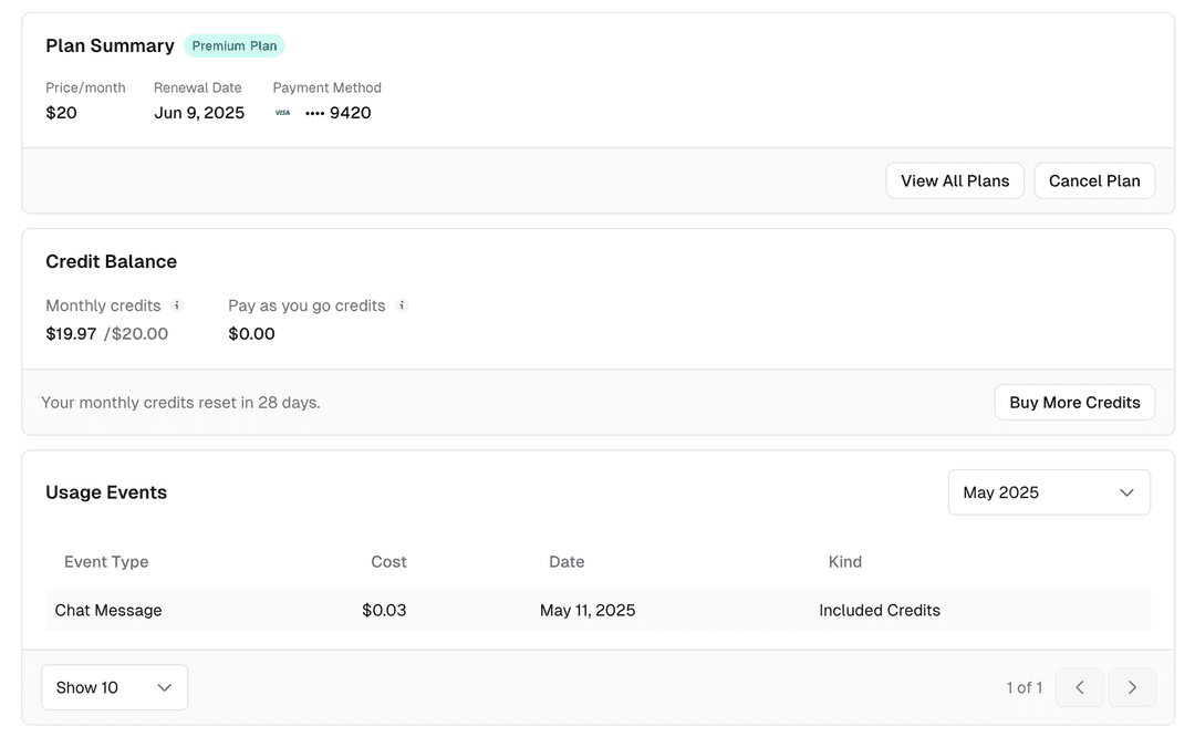 Updated v0 pricing - Vercel
