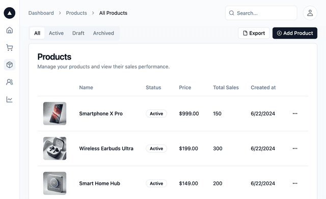 Admin Dashboard