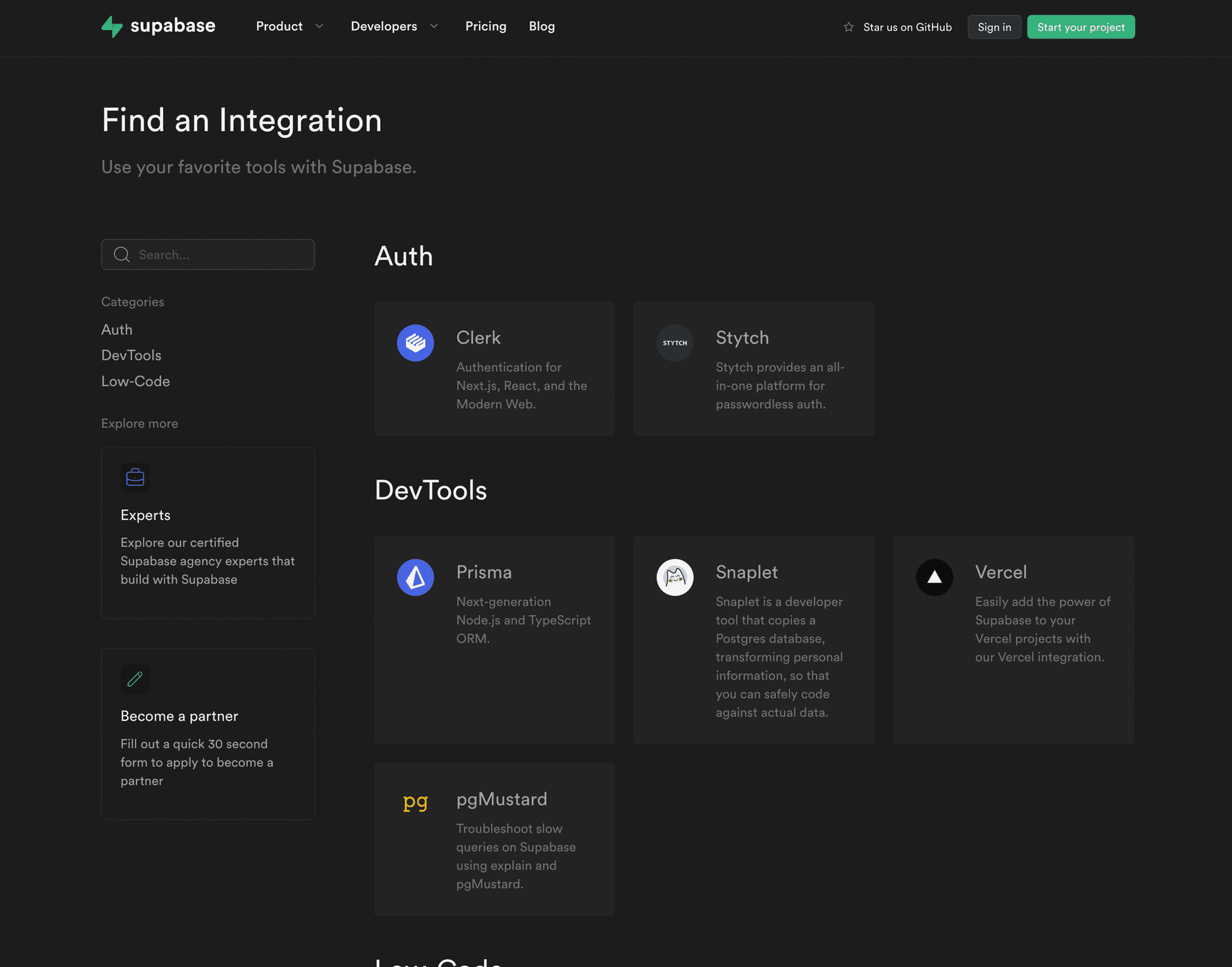 Supabase & Next.js App Router Starter Template for Auth - Vercel